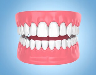 Obraz premium Oral hygiene and dental tooth health concept d rendering