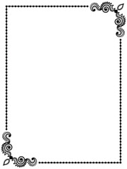 Simple border design