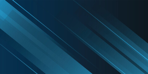 Obraz premium Blue Background. Dark blue abstract background geometry shine and layer element vector for presentation design. Vector design illustration eps10