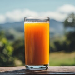  glass of lemon iced tea on wooden table ,Classic Mojito cocktail on background with blue sea and sky tropical background ,Refreshing cocktail near outdoor swimming pool on sunny day