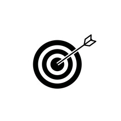 Target And Arrow Achievement And Success Icon
