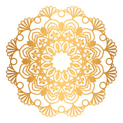 Luxury golden invitation wedding card background