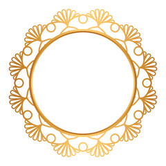 Mandala Frame Design Vector