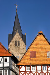 The historic city of Spangenberg in hesse
