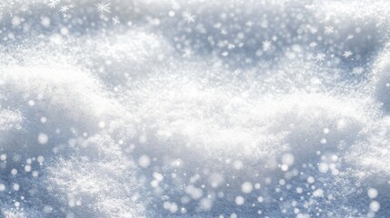 Obraz premium Winter Snow Carpet Isolated Transparent Background