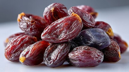 Dried fruits, close-up, cluster