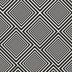 Retro black and white geometric pattern background, vector abstract squar.eps
