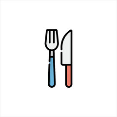 fork and knife