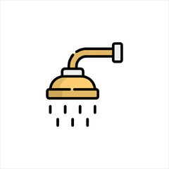 vector illustration of an electric drill