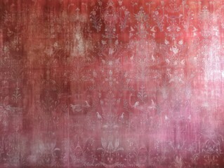 Fototapeta premium Decorative wall mural showcasing mythological animals from Hindu epics in faded traditional hues