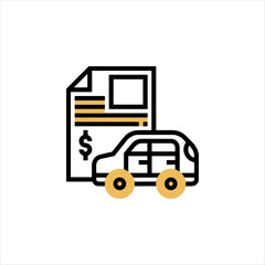 truck icon vector illustration