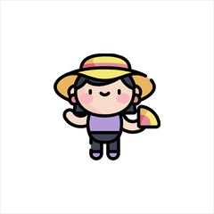 funny cartoon farmer