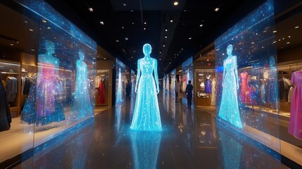 Futuristic Fashion Display