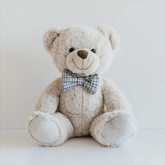 Obraz premium teddy bear sitting on a chair