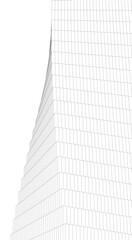 Fototapeta premium Architecture building. Design 3d background