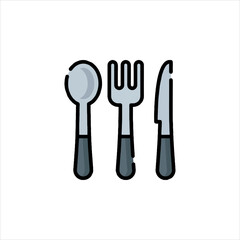 set of kitchen utensils