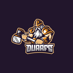 Dwarf Mascot Logo