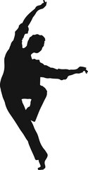 a vector illustration of dance moves for International Dance Day