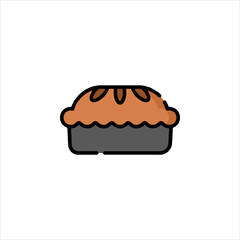 cake with chocolate