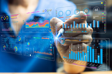 The concept of using AI in data analysis