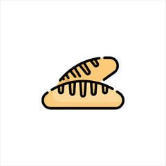 vector illustration of bread