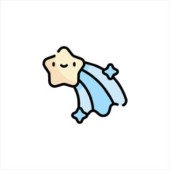 cartoon character of man
