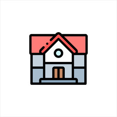 house icon on white background