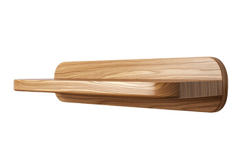 Wall Mounted Shelving Panel In Glossy  isolated on a transparent background