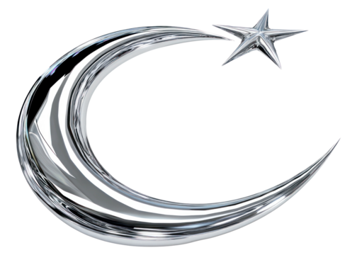 PNG Crescent symbol design moon.