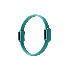 Fototapeta premium teal adjustable pilates resistance ring