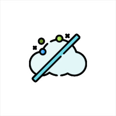 vector illustration of a pen