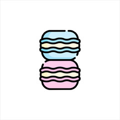 vector illustration of a sandwich