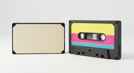 Obraz premium Cassette Tapes Retro Music