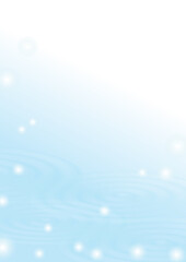 さわやかな水面のキラキラ背景