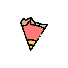 vector illustration of an arrow