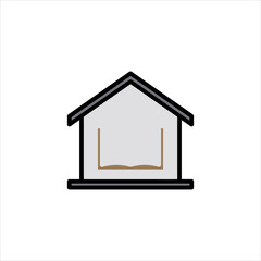 house icon on white background