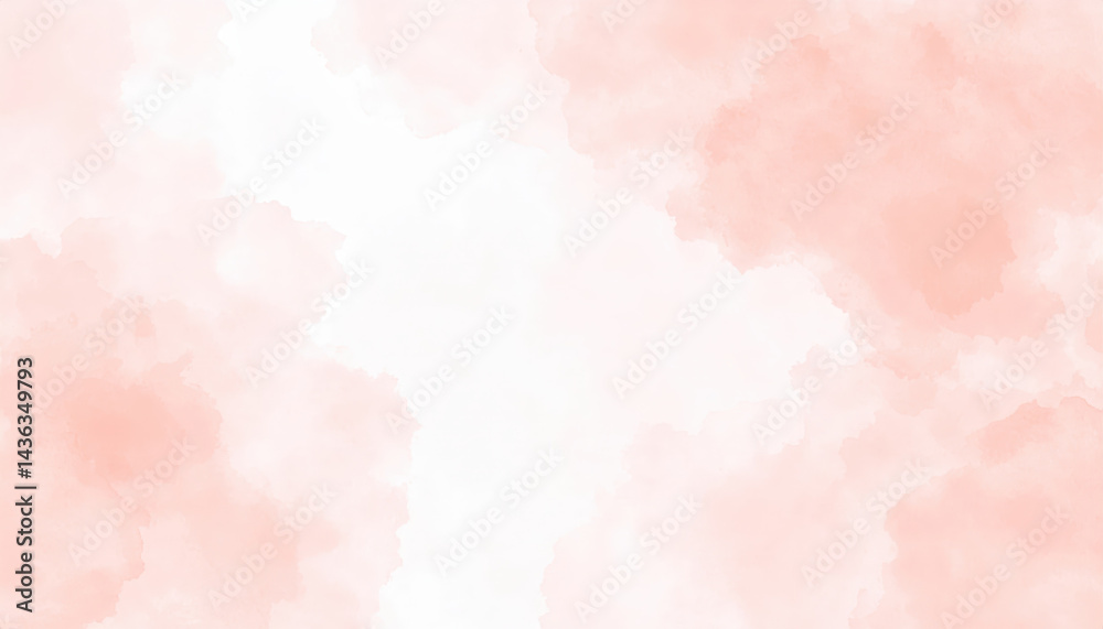 Poster Watercolor background is an abstract presentation. image has an ethereal and dreamy feel, so soft and airy