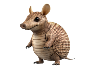 Cartoon armadillo