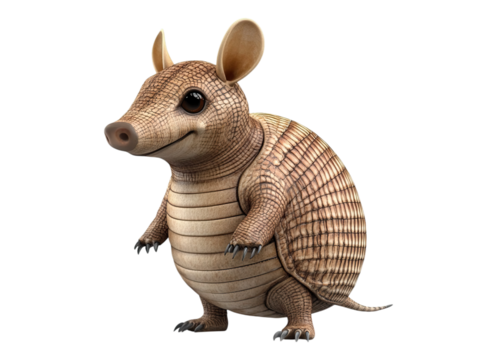 Cartoon armadillo