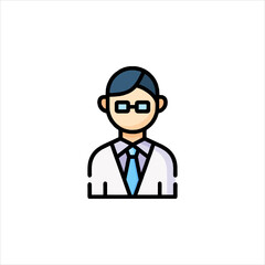 businessman with headset