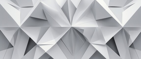 serene minimalistic white wall with folded paper close-up