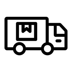 cargo truck icon