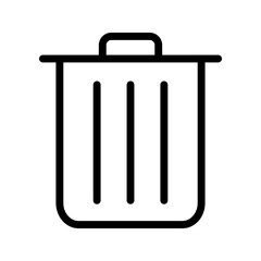 Trash can icons
