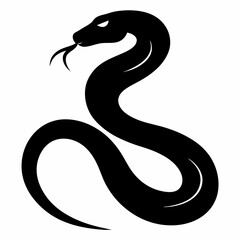 black and white snake