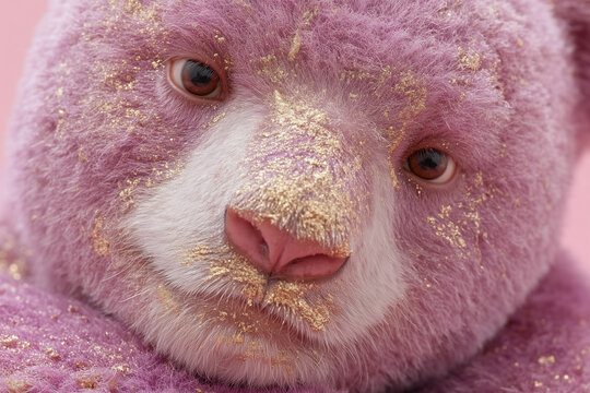 a purple white pander