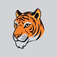 Tiger head Illustration