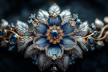 Fototapeta premium Close up of detail Jewelry Design