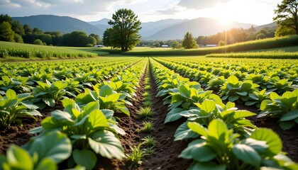 Crop rotation is a sustainable agricultural practice that involves planting different crops in a specific sequence on the same piece of land over multiple growing seasons