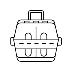 carrier icon, carrier line art - simple line art of carrier, perfect for carrier logos and icons
