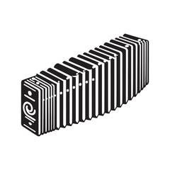 Andean Harmony: A Beautiful Collection of Pan Flute Vector Silhouettes Celebrating the Unique Shape, Melodic Sound, and Cultural Significance of This Timeless Wind Instrument.